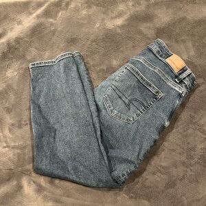 American Eagle mom jeans